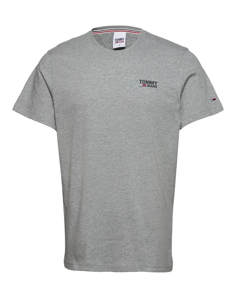 Tommy Hilfiger T-Shirt mit kurzem Arm Logo Grau Grau
