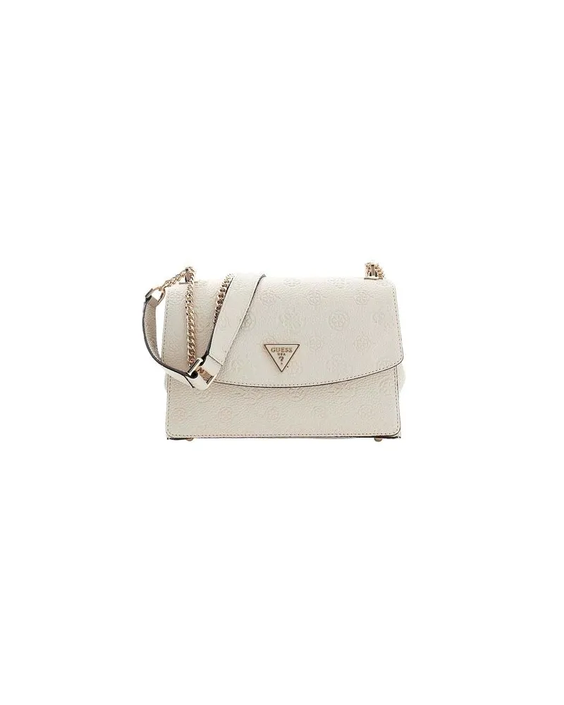 Guess Umhängetasche Off White Logo Weiß