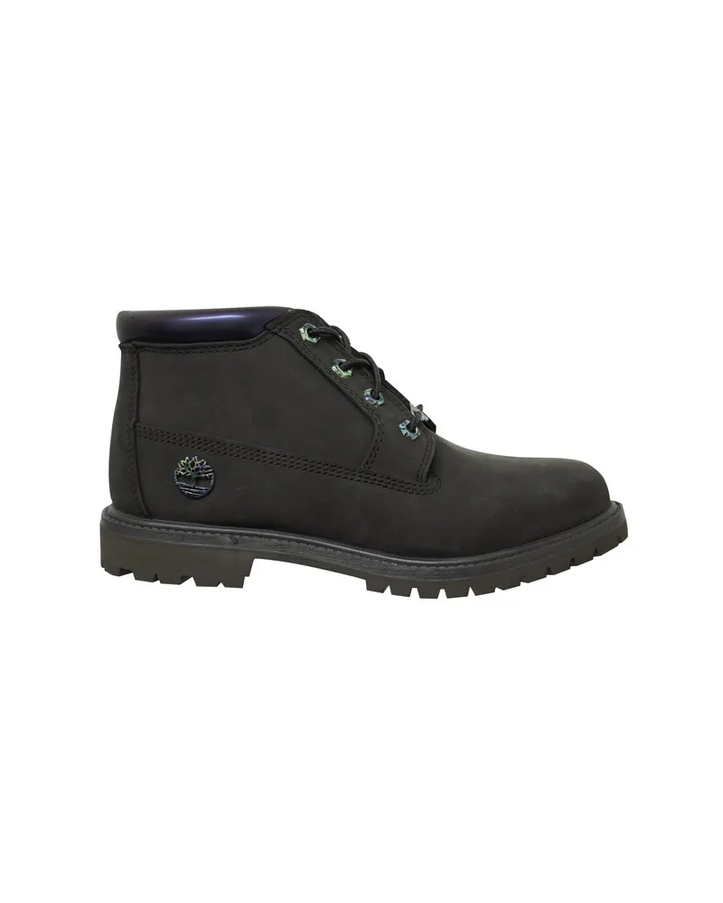 Timberland Nellie wasserdichte Chukka -grüne Leder Schnüre -up -Frauenstiefel A24ks Grün