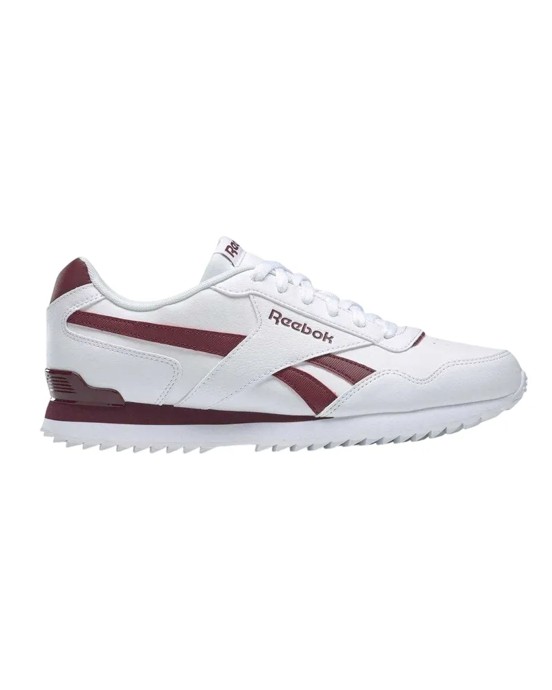 Reebok Royal Glide" Klassisch Sneaker für Herren (Weiß/Burgunderrot Weiß