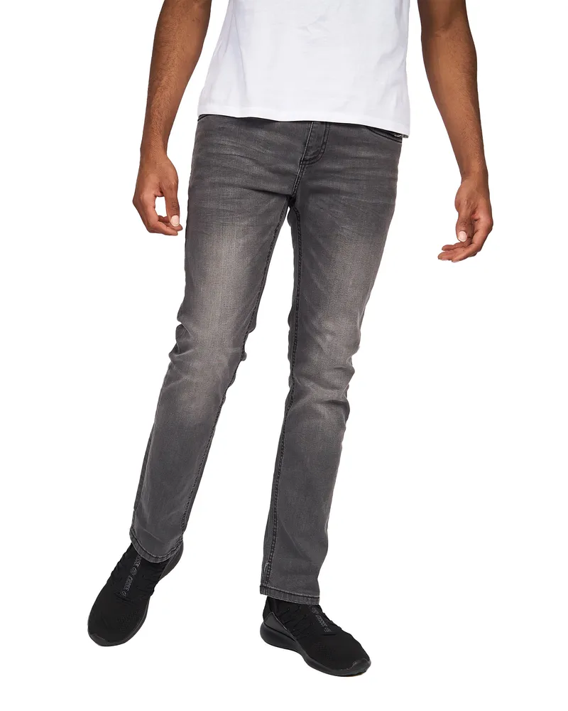 CrossHatch Svelte" Jeans für Herren (Graue Wäsche Dunkelgrau