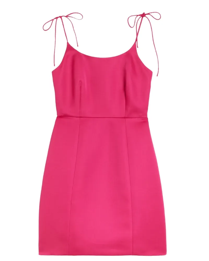 Ted Baker Kavala Minikleid Mit Bindebändern An Der Taille, Fuchsiafarben Fuchsia