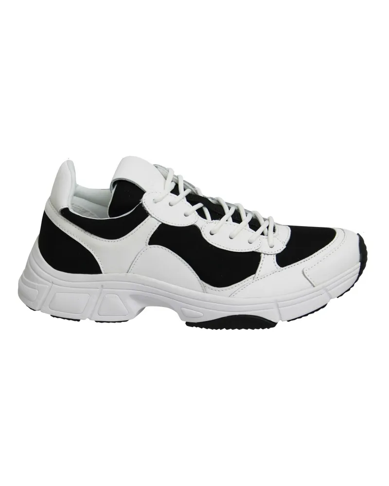 Calvin Klein Daxton Herren Weiß/Schwarze Trainer Schwarz
