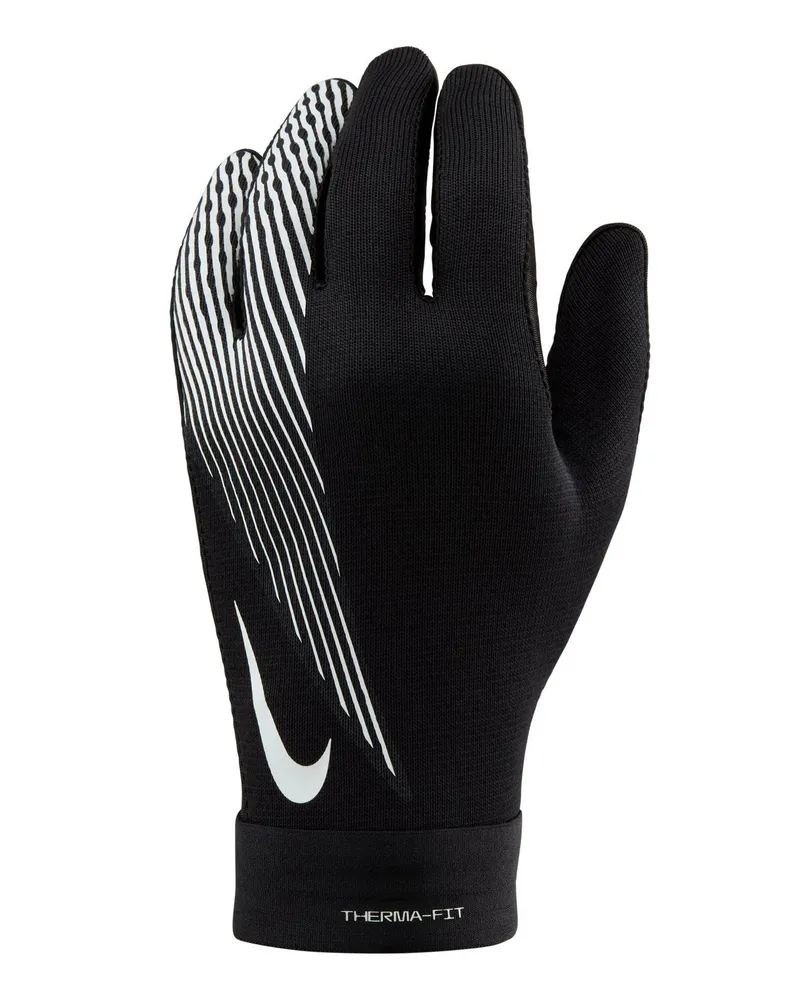 Nike Herren/Damen Unisex Akademie - Handschuhe - Polyester, Nylon (Schwarz Schwarz