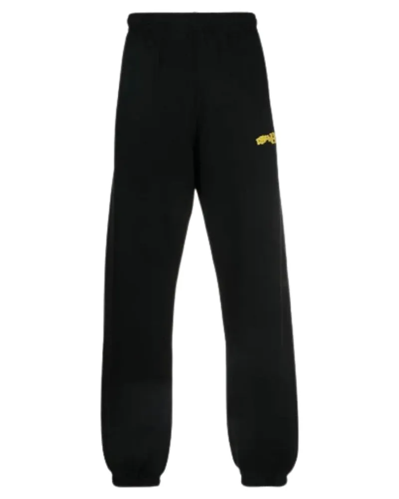 OFF-WHITE Crystal Wiz Slim-Jogginghose in Schwarz mit Bundchen Schwarz