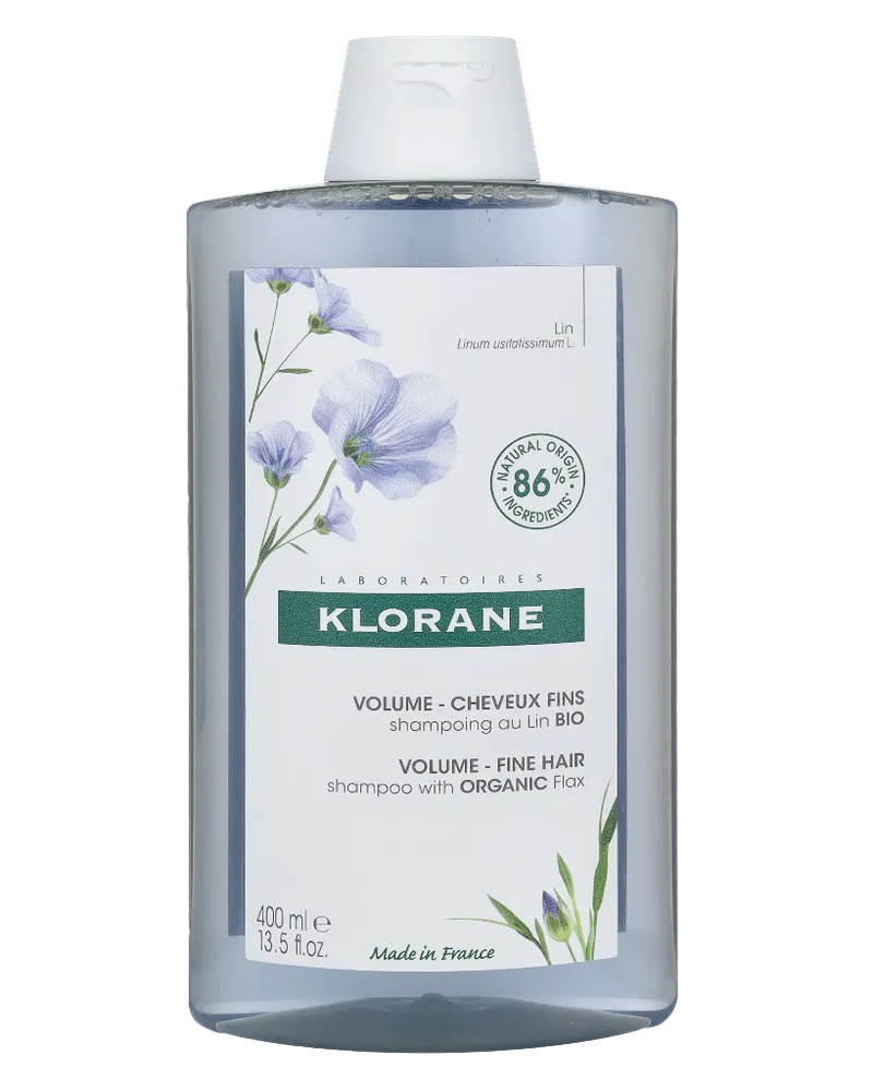 Klorane Volume Shampoo With Organic Flax 