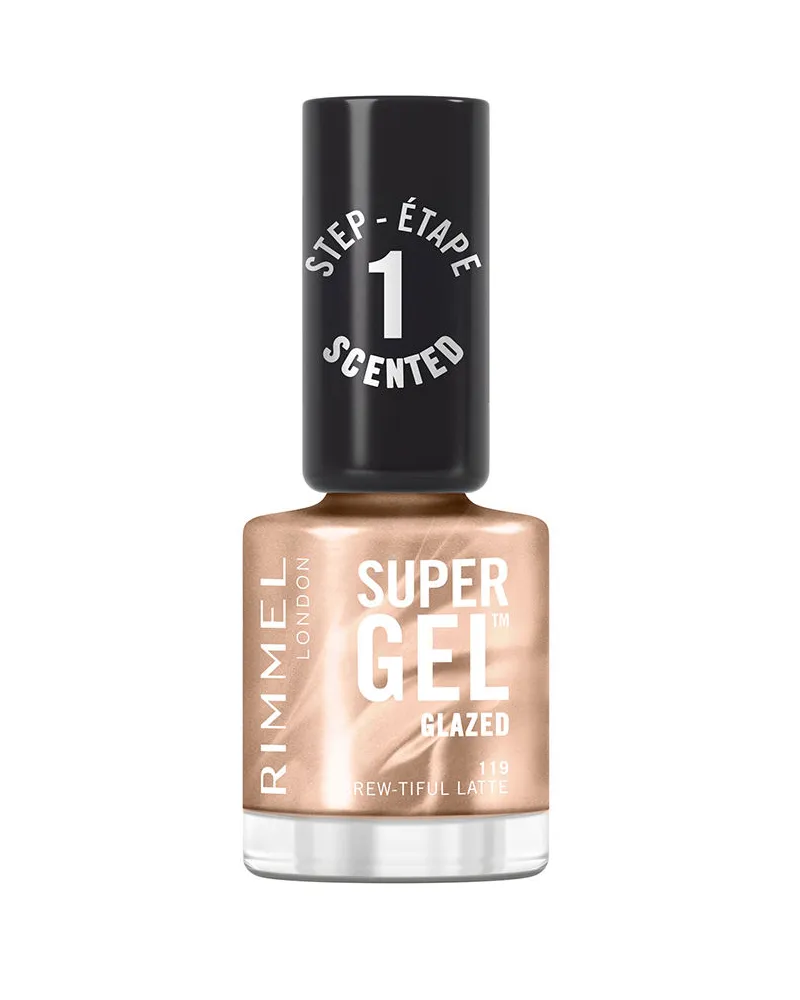 Rimmel London Super Gel Nagellack #119-brew-tiful Latte 12 Ml 