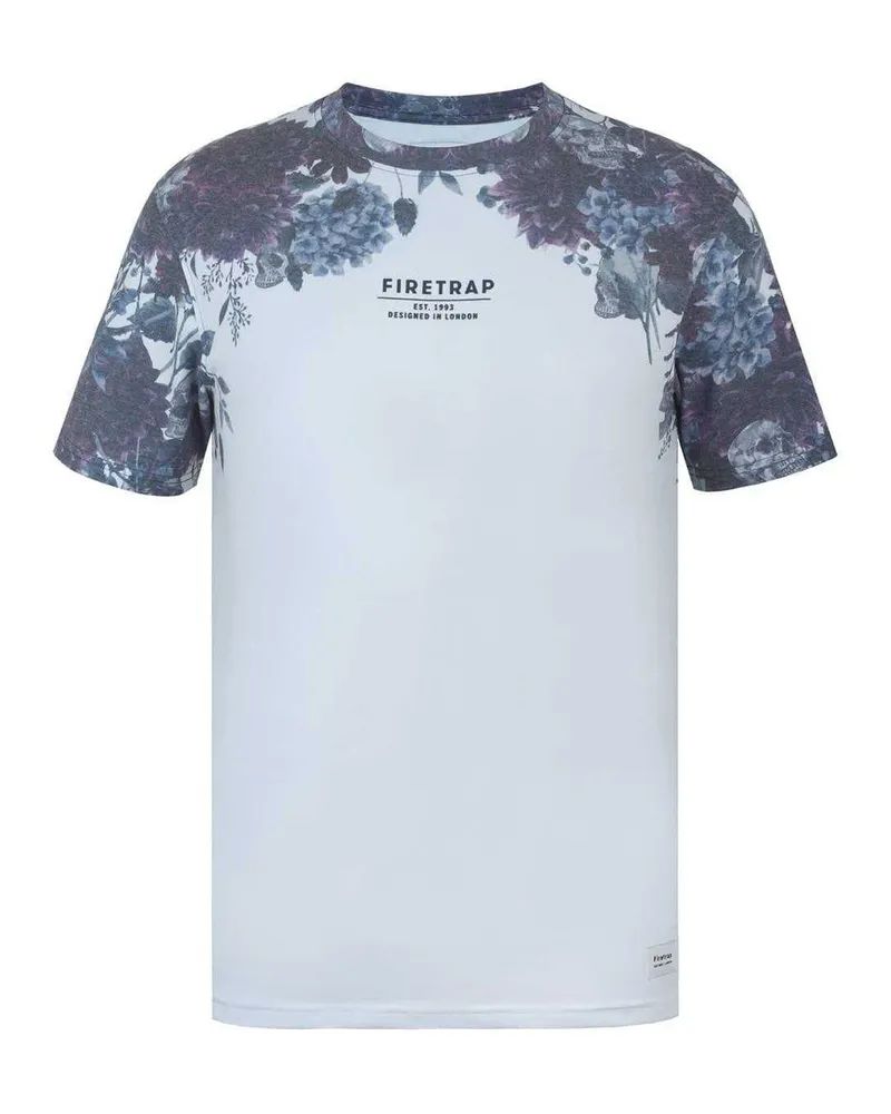 Firetrap Sub" T-Shirt für Herren (Weiß Weiß