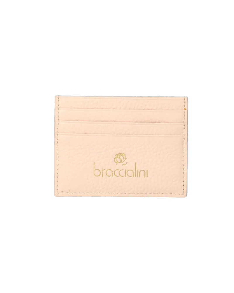Braccialini Kartenhalter Frauen Beige