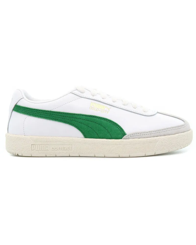 Puma Oslo-City Premium Herren Weiße Sneakers Weiß