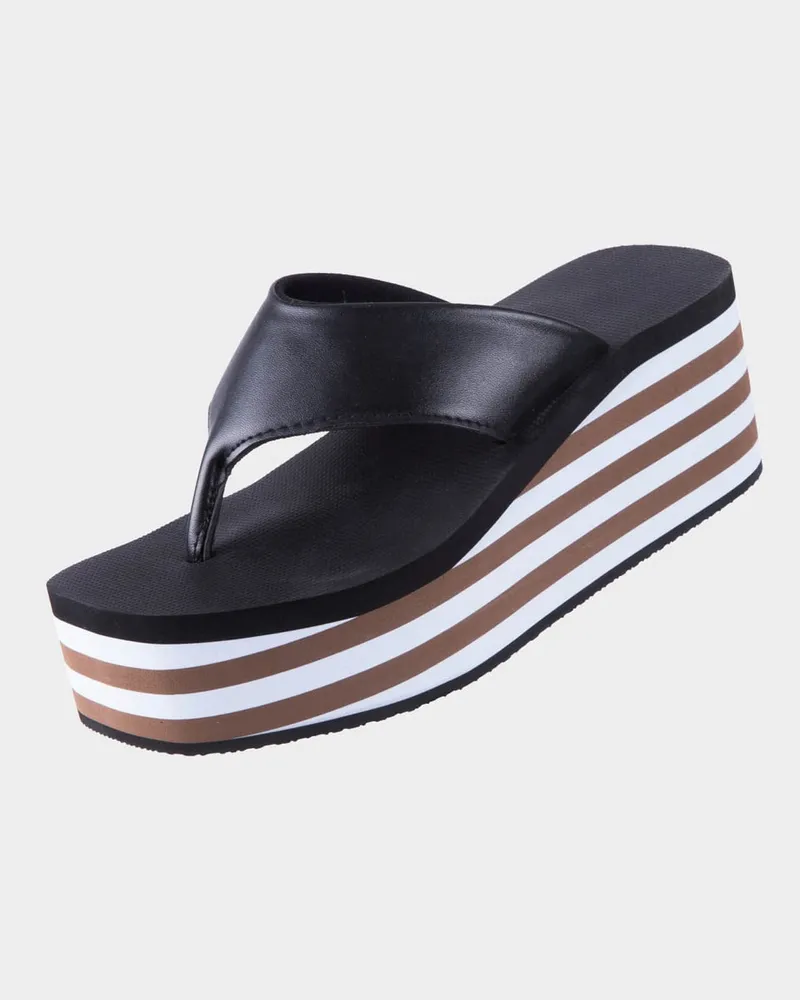 uzurii Original Sandalen Flip Flop Taupe Taupe