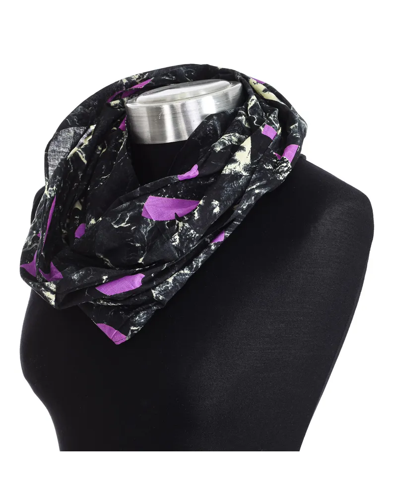 BUFF Bedruckter Unendlichkeitsausschnitt 114300 unisex Schwarz