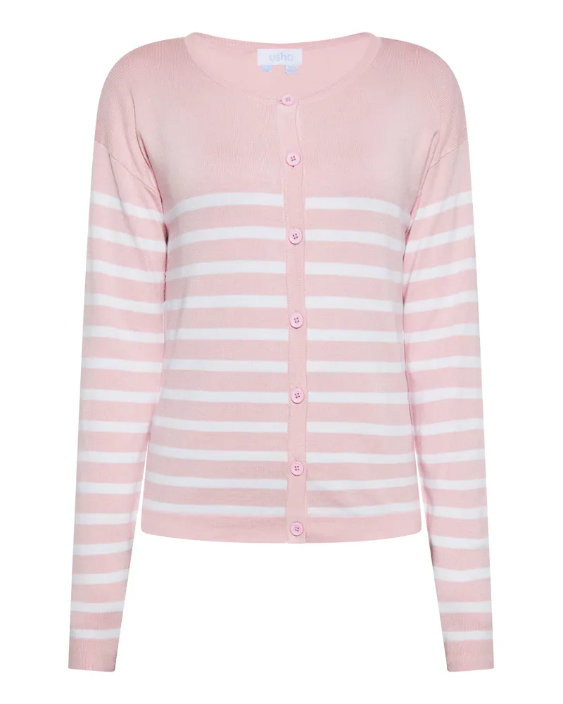 Usha Strickjacke Damen HELLROSA WEISS Rosé