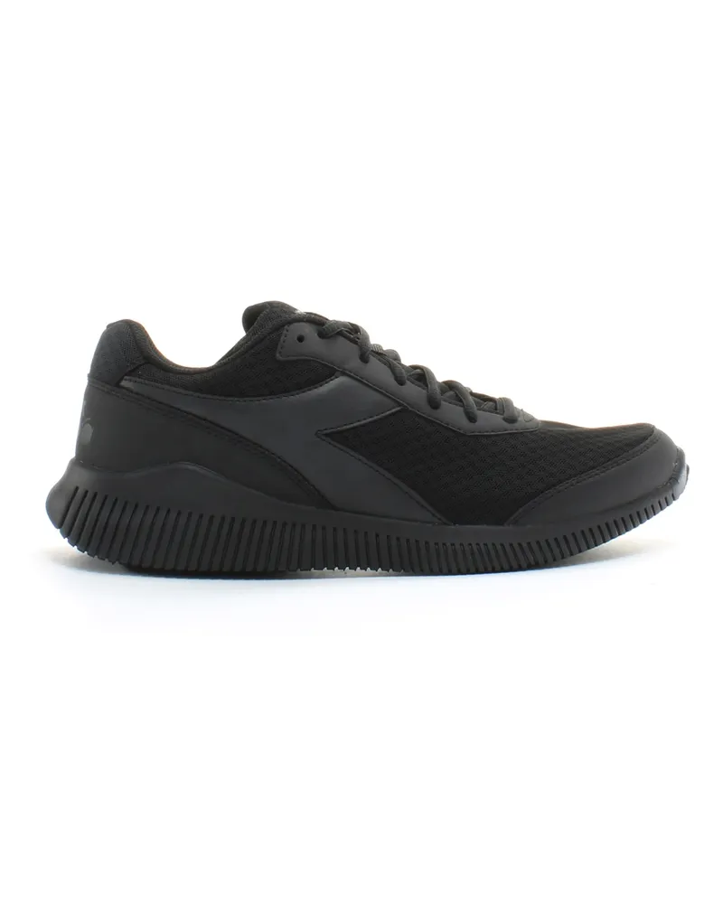 Diadora Eagle 3 Herrenschwarze Trainer Schwarz