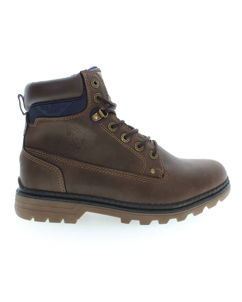 U.S. Polo Assn.  Herren Braun Polyester Stiefel Braun