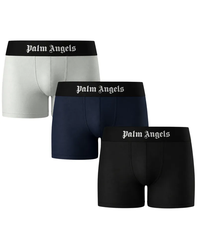 Palm Angels Trunk-Boxershorts in Dunkelgrau Mehrfachpack Dunkelgrau