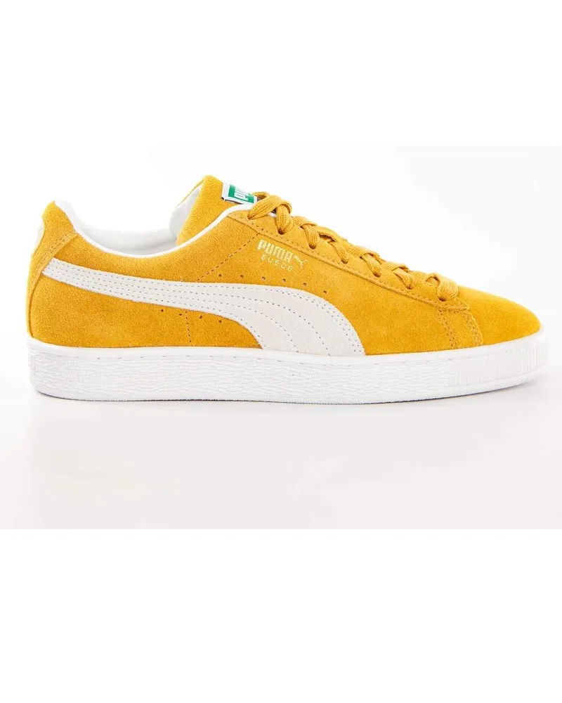 Puma Sneaker Damen Wildleder klassisch XXL Gelb
