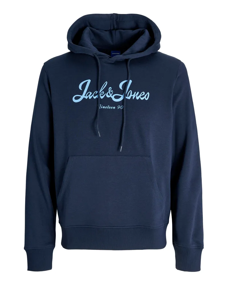 Jack & Jones Jor Time Sweat Hood  von  in der farbe Blau Blau
