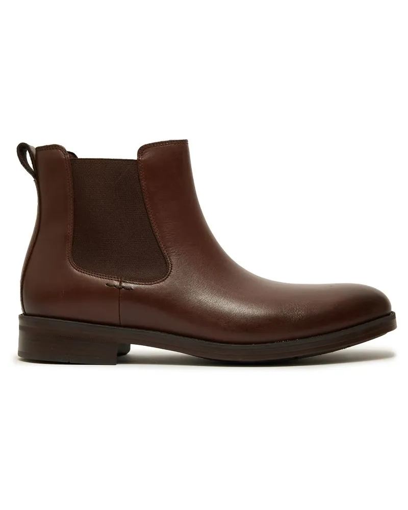 COLE HAAN Newmark Grand Chelsea Stiefel Braun