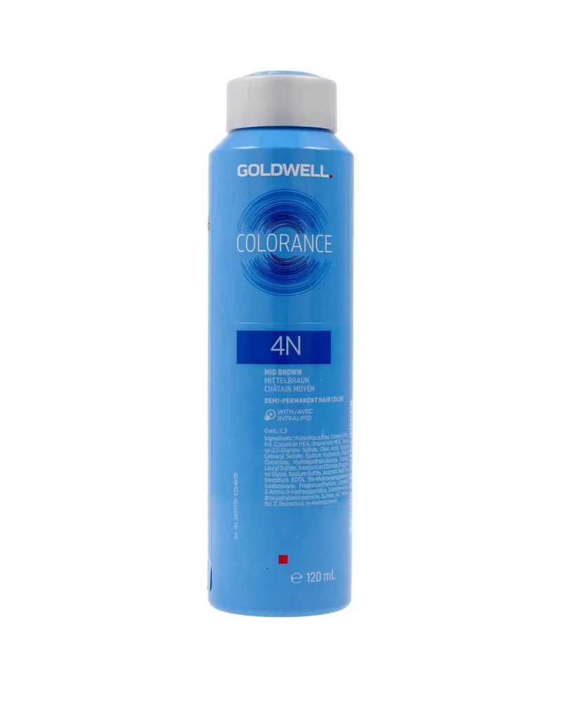 Goldwell Colorance Demi-permanent Hair Color #4n 120 ml 