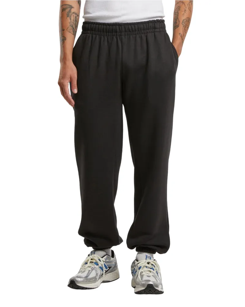 Urban Classics Basic Essential" Trainingshose für Herren (Schwarz Schwarz