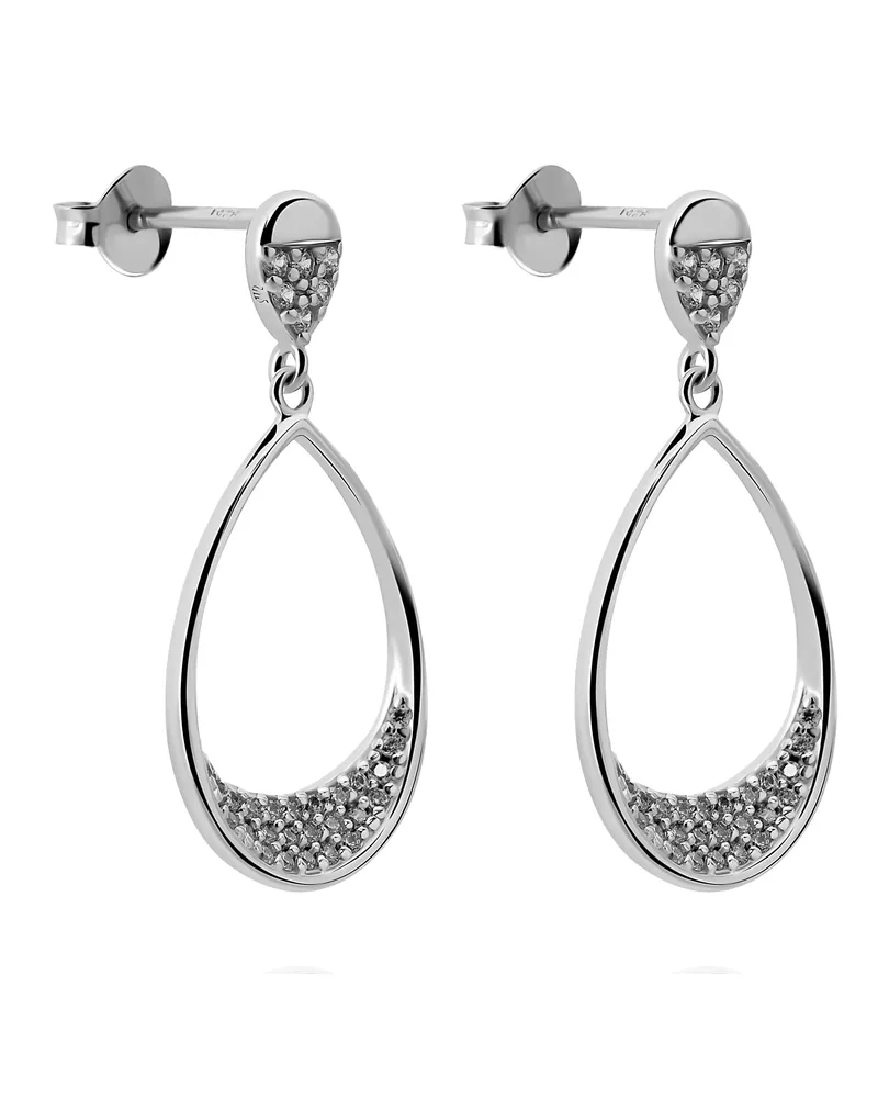 Orphelia Jolina' Damen Ohrringe aus 925 Sterling Silber - Silber ZO-7490 Silber