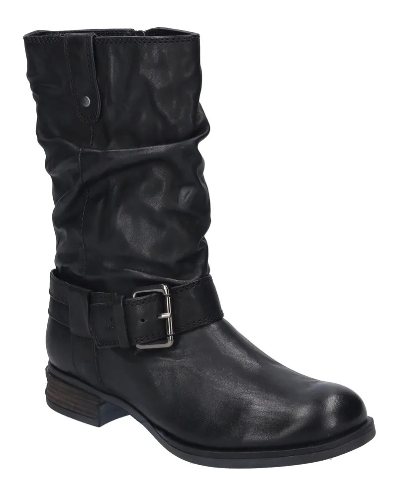 Josef Seibel Damen Stiefel Sanja 14 in schwarz Schwarz
