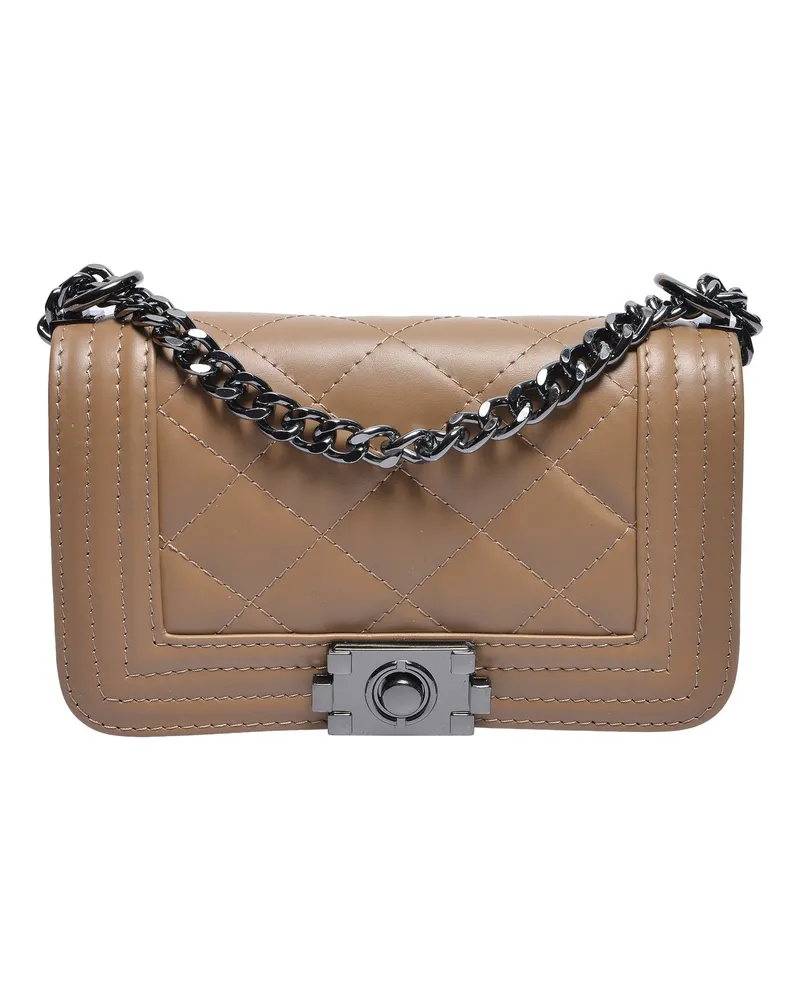 Isabella Rhea Beige Rindsledertasche Beige