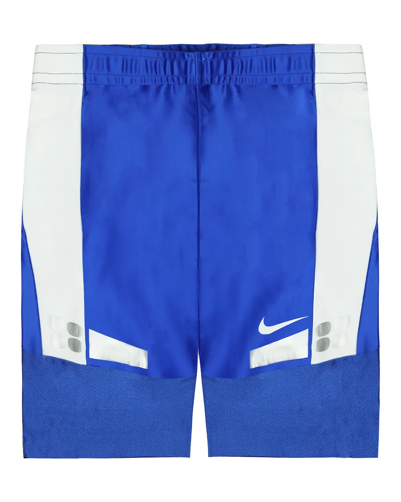 Nike Dri-Fit Stretch Taille Blue White Herren Running Shorts 713586 460 Blau