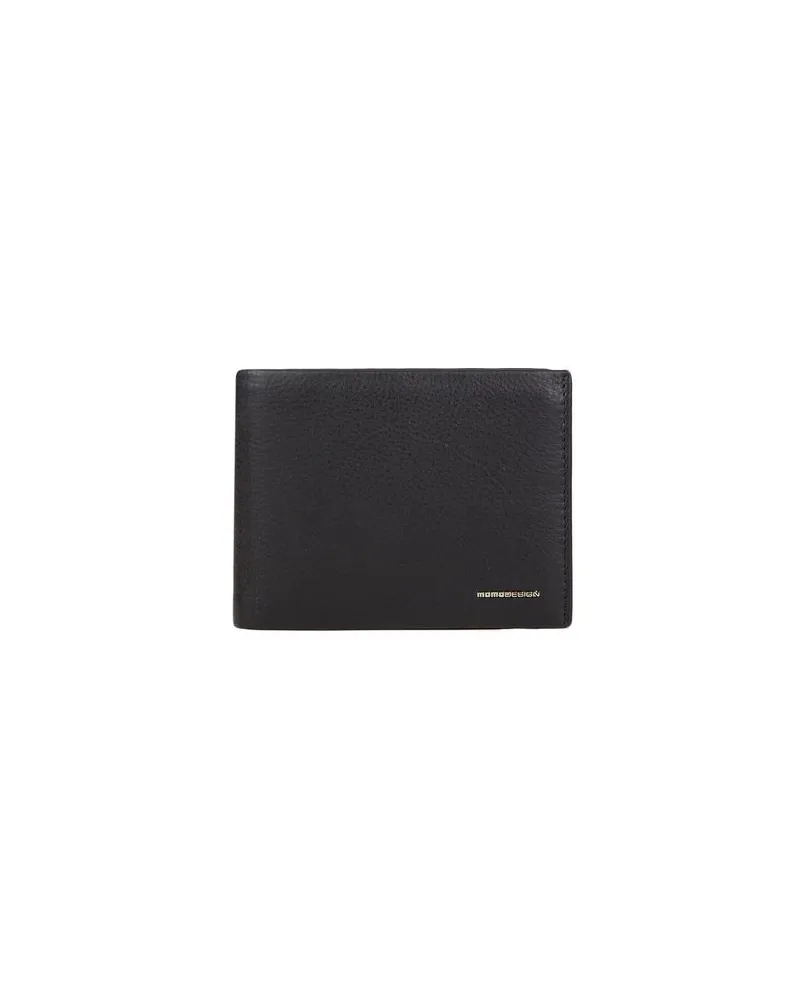 MOMO DESIGN Geldbörse Schwarz Schwarz