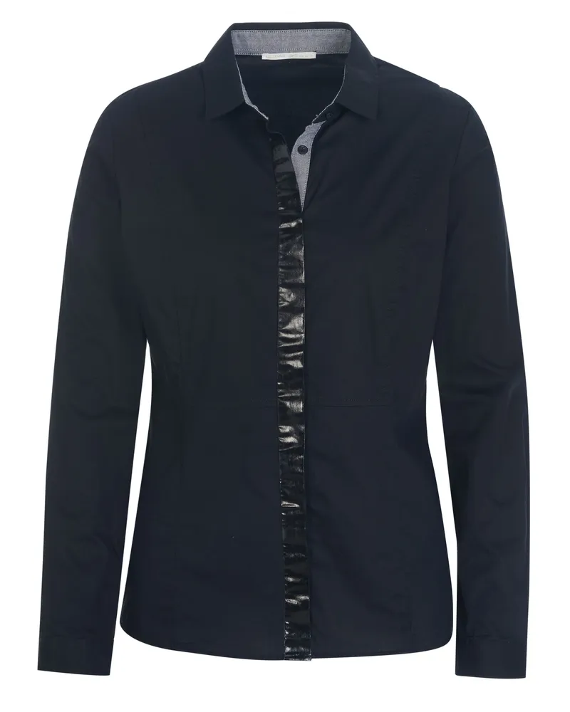Gas Jeans Bluse Schwarz