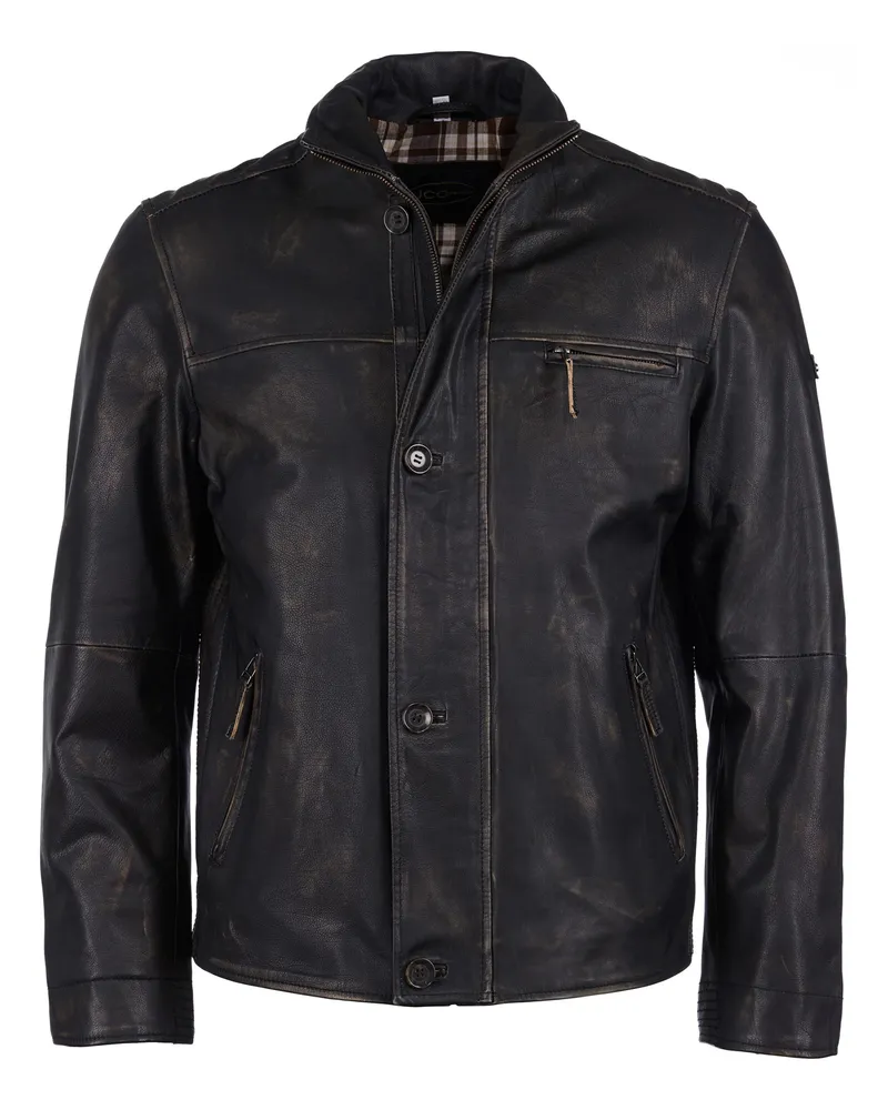JCC Lederjacke 1416 Schwarz