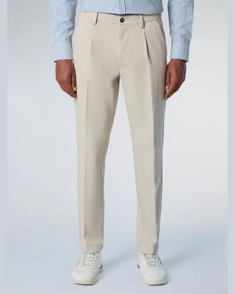 North Sails Chinos Newport Mikro-geschliffen Khaki