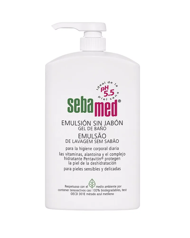 SEBAMED Emulsion Ohne Seifen-badegel 1000 ml 