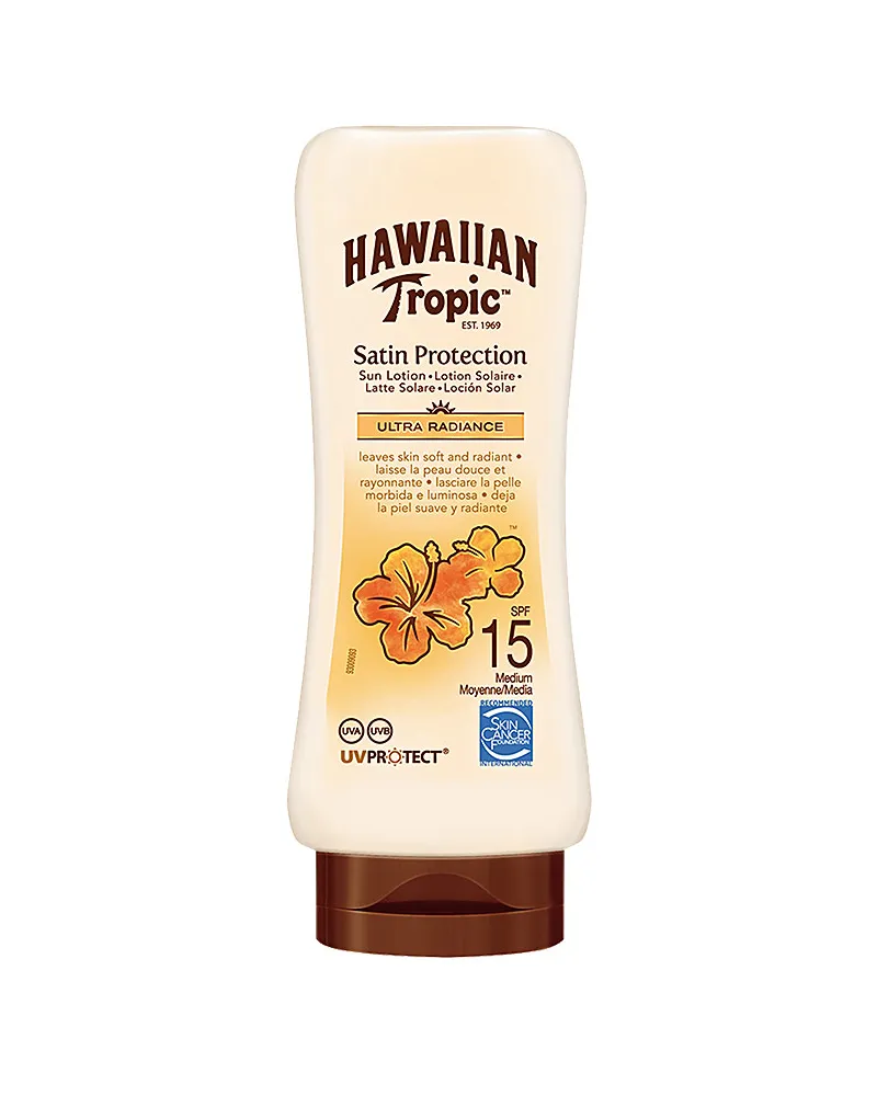 Hawaiian Tropic Glowing Protection Ultra Radiance Sun Lotion Spf15 180 ml 