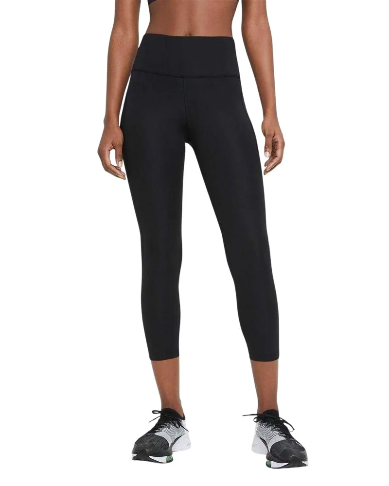 Nike Leggings für Damen , Laufen (Schwarz Schwarz