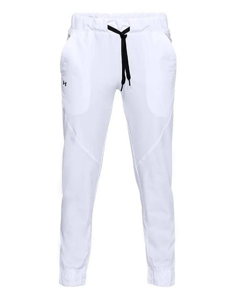 Under Armour Womens Storm gewebte Spurhose Weiß 1315116 100 Weiß