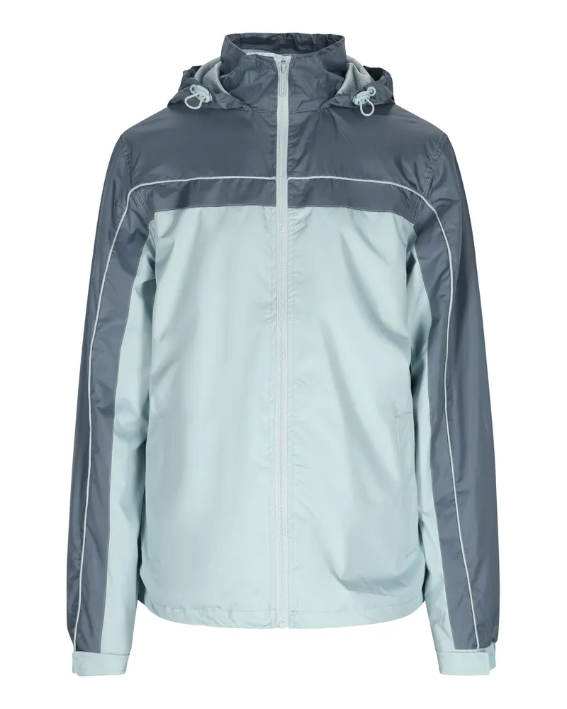 My Mo Jacke Herren Blasses Türkis Grau Türkis