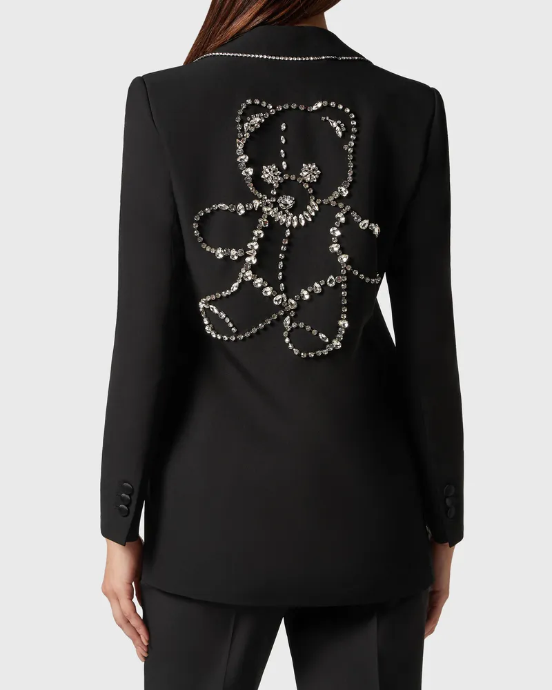 Philipp Plein Blazer Teddy Schwarz