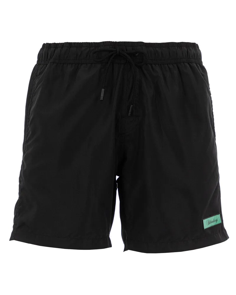Bikkembergs Homme Maillots de bain Bubble Graffiti    Noir Schwarz