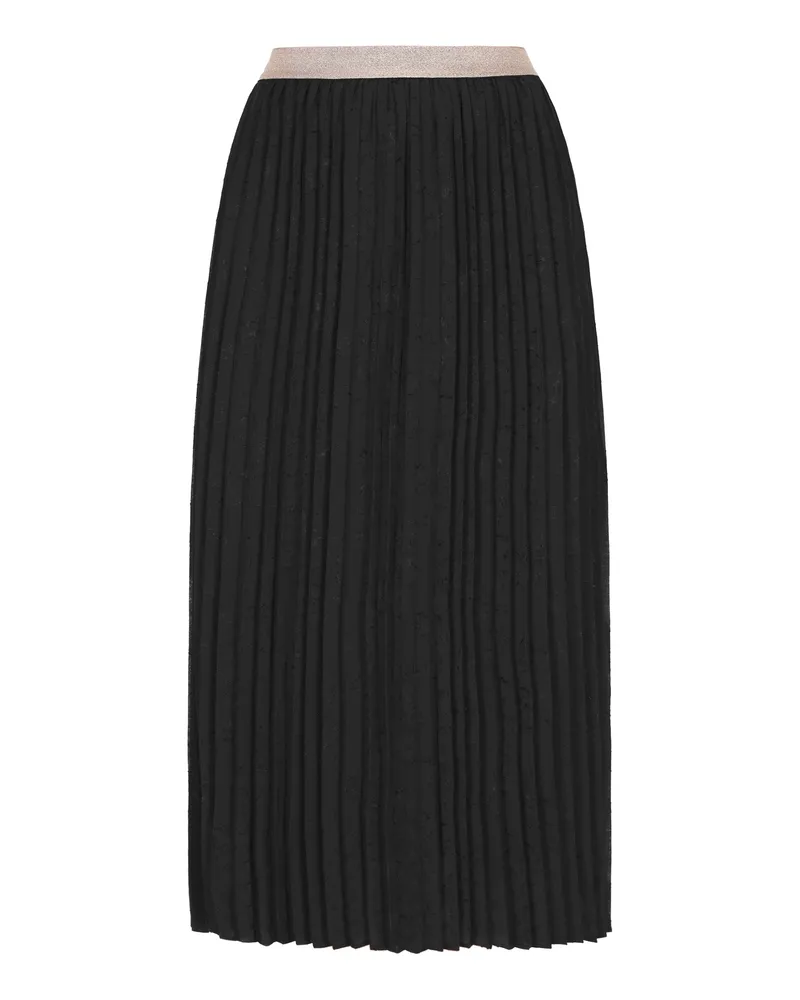 FAINA Rock Frauen Schwarz Schwarz