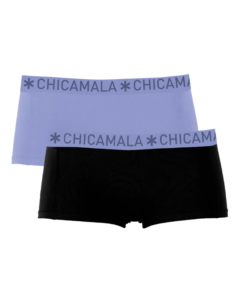 Muchachomalo Chicamala Boxershorts, 2er-Pack, Mädchenunterwäsche - Mehrfarbig Mehrfarbig