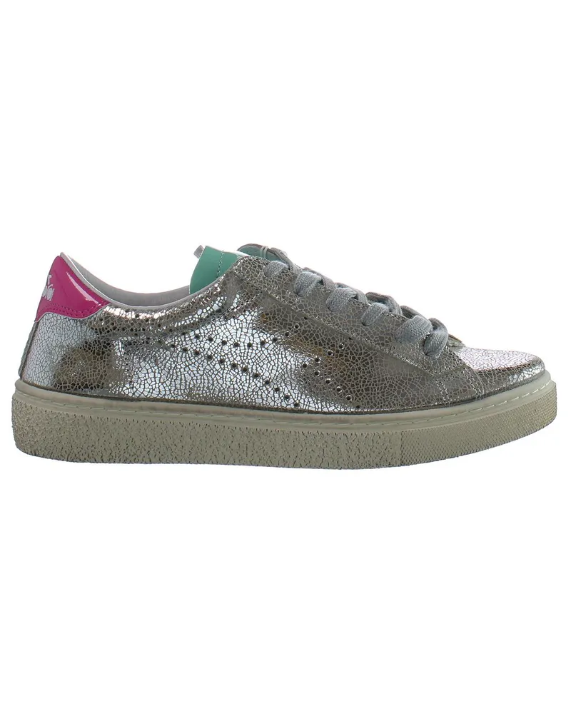 Diadora Montecarlo H Lame'dirty Womens Silver Trainer Silber