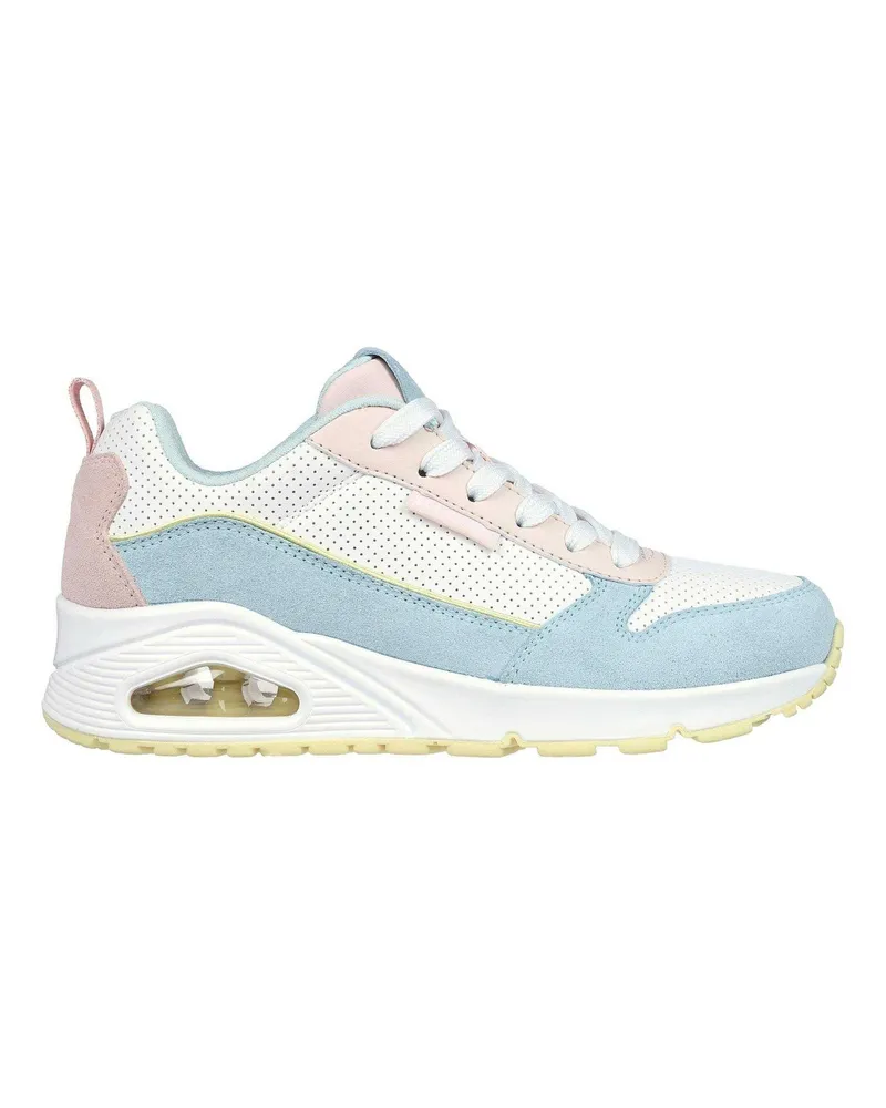 Skechers Uno Stand On Air" Sneaker für Damen, Wildleder (Hellblau/Pink Blau