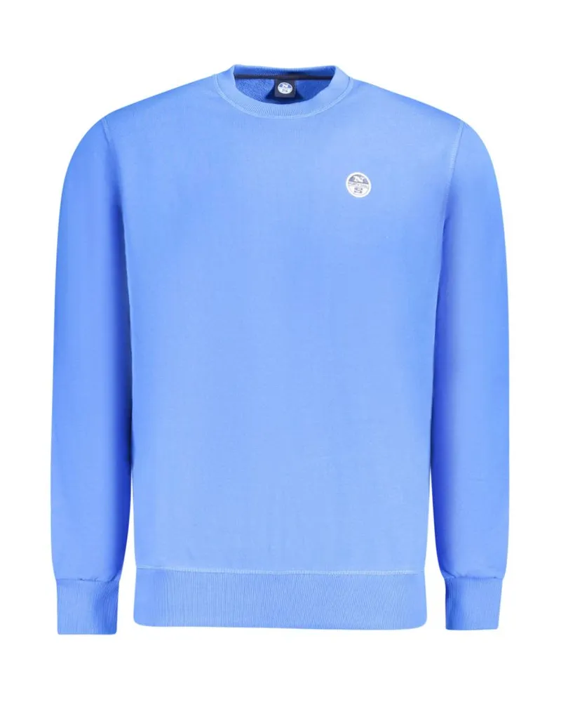 North Sails Crew Neck Sweatshirt Klassische Passform Hellgrau