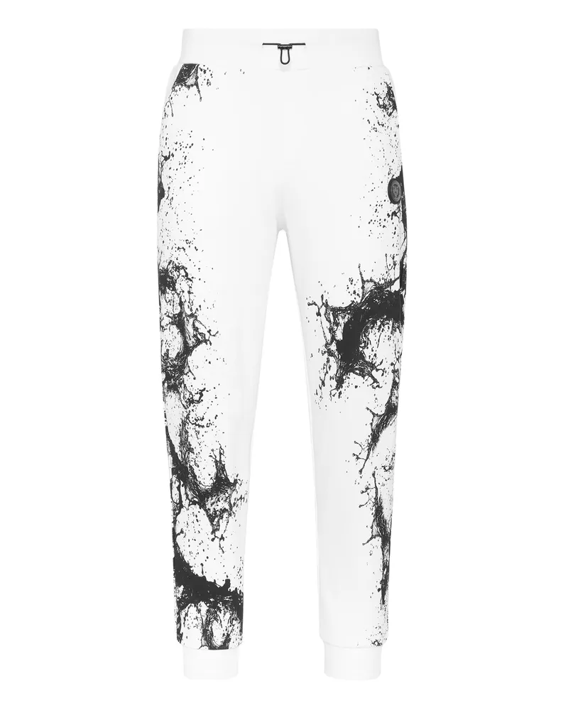 Philipp Plein Jogger Pants Splash - Weiß Weiß
