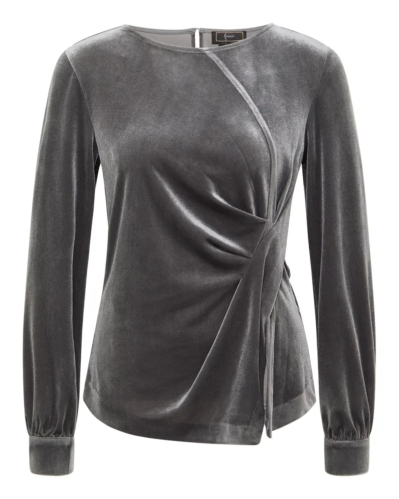 FAINA Blouse caneva Grau
