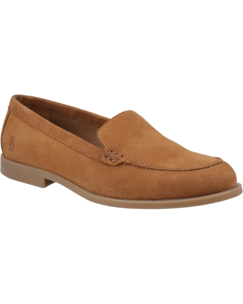 Hush Puppies Natasha Leder Damen Tan Slipper Cognac