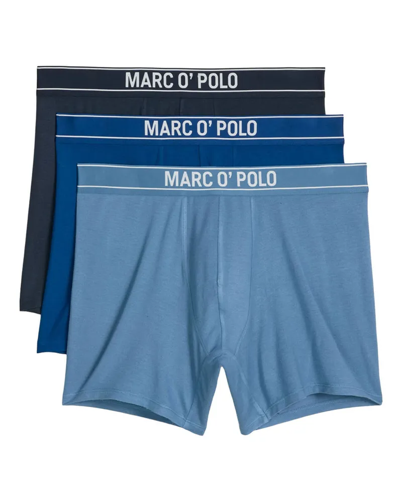 Marc O'Polo Long Boxer aus Modal - Dunkelblau Dunkelblau