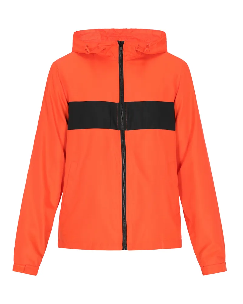 My Mo Jacke Männer ORANGE SCHWARZ Orange